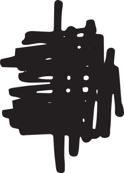 abstract stroke in doodle art and scribble for design element png