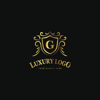 Luxury logo template. suitable for hotel logo, market logo, fashion logo, resort logo, boutique, wedding, etc vector