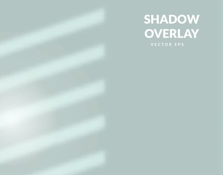 Shadow overlay effect vector