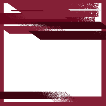 Sport square layout template, frame , soccer red png