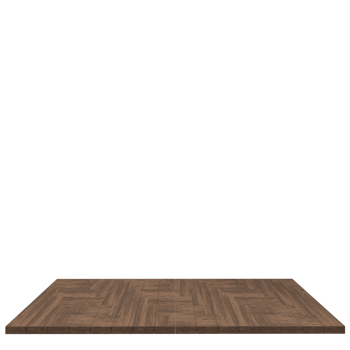 Wood board 3d render isolated png