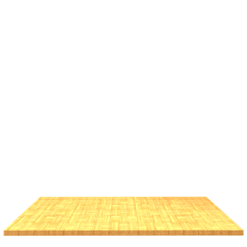 Wood board 3d render isolated png