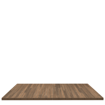 Wood board 3d render isolated png