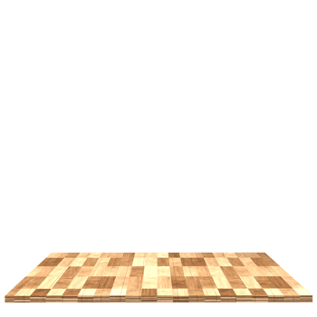 Wood board 3d render isolated png