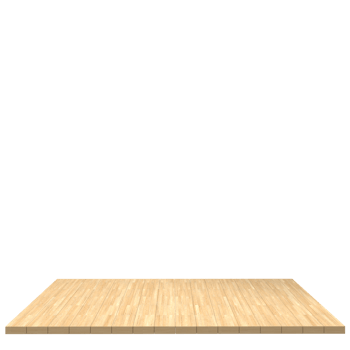 Wood board 3d render isolated png