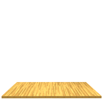 Wood board 3d render isolated png