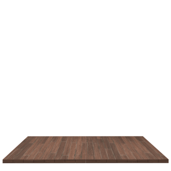 Wood board 3d render isolated png