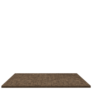 Wood board 3d render isolated png