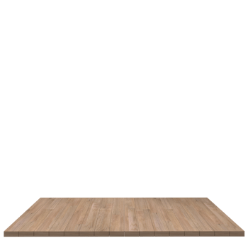 Wood board 3d render isolated png