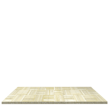 Wood board 3d render isolated png
