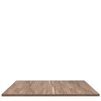 Wood board 3d render isolated png