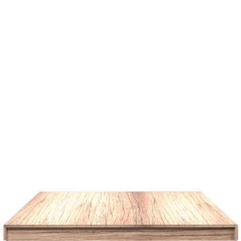 Wood board 3d render isolated png