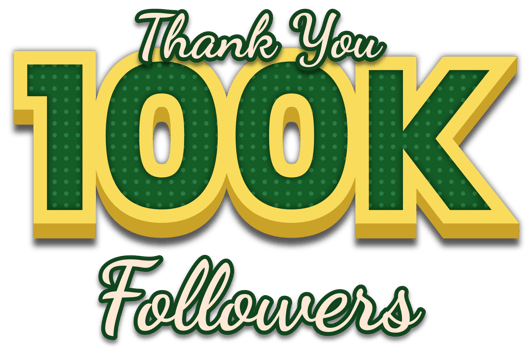 100K Followers Celebration 3D Text Design. png