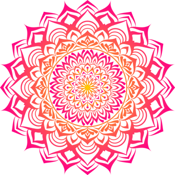 Flower Mandala,  Mandalas geometric pattern, Warm Mandala,Rainbow Flower of Life with Lotus, Flower of Life in Lotus PNG