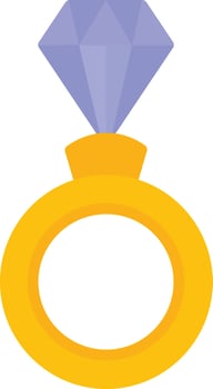 Ring Flat Icon vector
