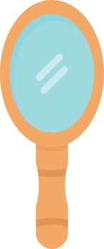 Mirror Flat Icon vector