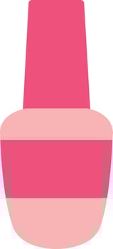 Nail Polish Flat Icon vector