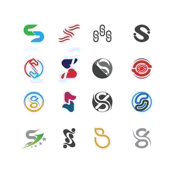 Business corporate S letter logo vector