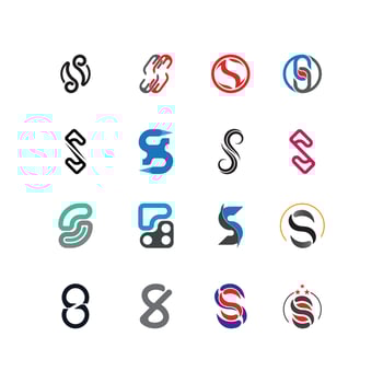 Business corporate S letter logo vector