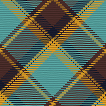 Seamless pattern of scottish tartan plaid. Repeatable background with check fabric texture. Vector backdrop striped textile print.