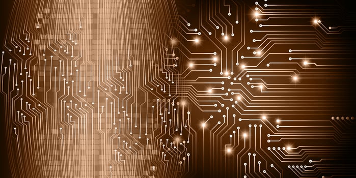 Modern Technology Background vector