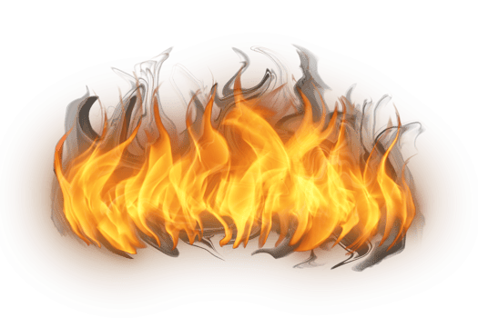 Realistic burning fire flames, Burning hot sparks realistic fire flame, Fire flames effect png