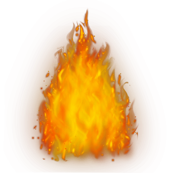Realistic burning fire flames, Burning hot sparks realistic fire flame, Fire flames effect png