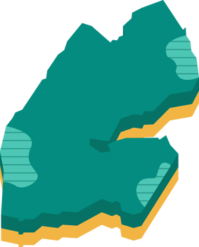 3d map of Djibouti png