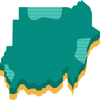 3d map of Sudan png
