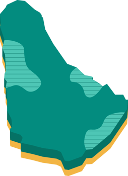 3d map of Barbados png
