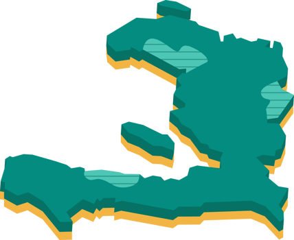 3d map of Haiti png