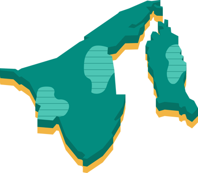 3d map of Brunei png