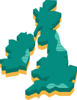 3d map of UK png