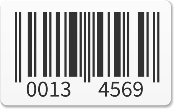 Barcode label illustration png