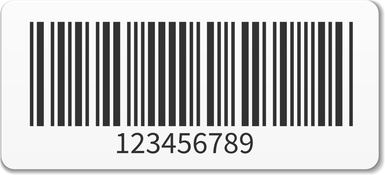 Barcode label illustration png