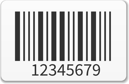 Barcode label illustration png