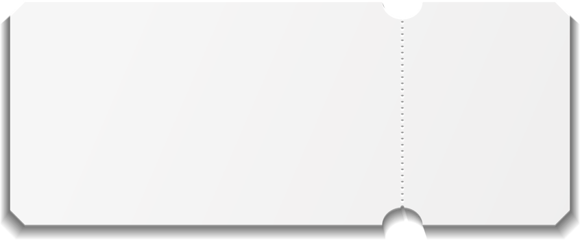 Blank ticket template png