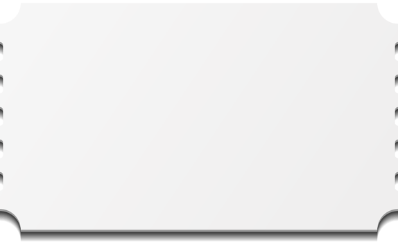 Blank ticket template png