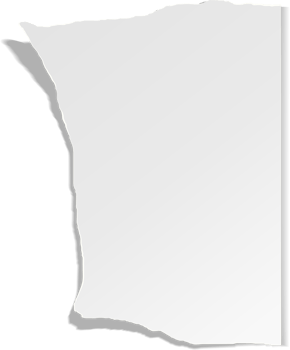 Torn gray paper piece png