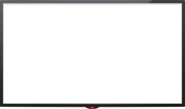 transparent computer monitor display png