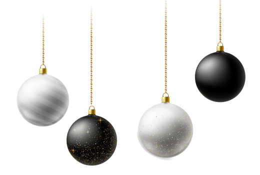 Christmas  balls decoration png