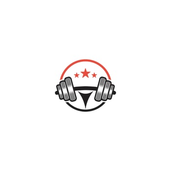 Fitness icon design vector