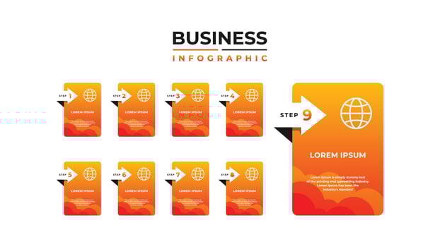Infographics vector design