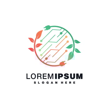 Energy logo design vector
