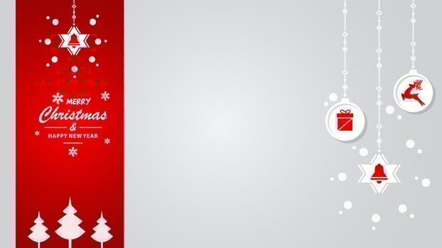 Christmas modern background vector