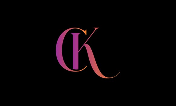 Letter CK Vector Logo Free Template Free Vector