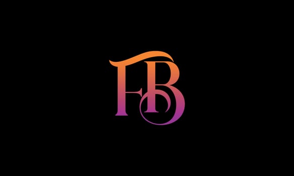 Letter FB Vector Logo Free Template Free Vector