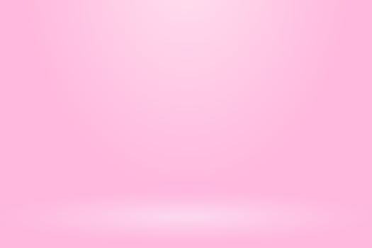 Abstract background. The studio space is empty. With a smooth and soft pink color vector
