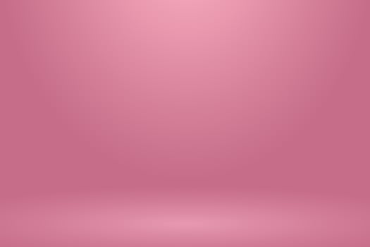Abstract background. The studio space is empty. With a smooth and soft pink color vector