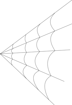 Halloween spider web png